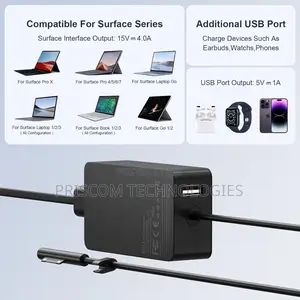 Adapter Power Charger for Microsoft Surface Pro 3 4 5 6