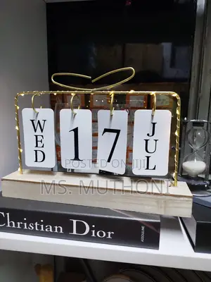 Desktop Flip LED Calendar Available
