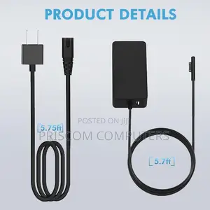 Adapter Power Charger for Microsoft Surface Pro 3 4 5 6