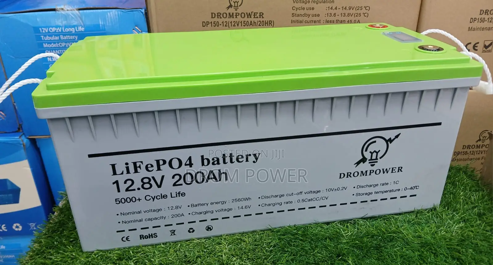 Lithium Battery 12v 200ah With Display