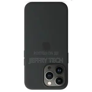 Silicone Protective Case for iPhone 13 Pro Max - BLACK