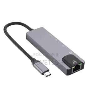 Multi-Function Type-C Hub HDMI USB3.0 LAN Ethernet Dock