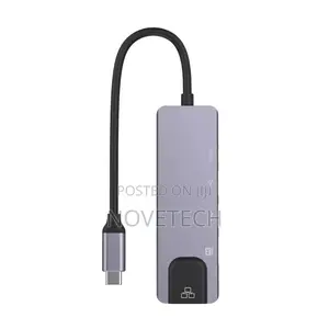Multi-Function Type-C Hub HDMI USB3.0 LAN Ethernet Dock