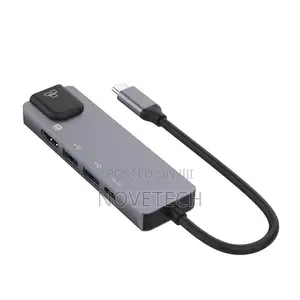 Multi-Function Type-C Hub HDMI USB3.0 LAN Ethernet Dock