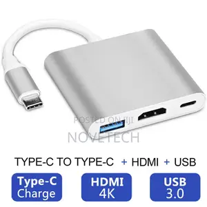 USB C Hub Ethernet Multiport Type C Adapter Macbook Pro/Air