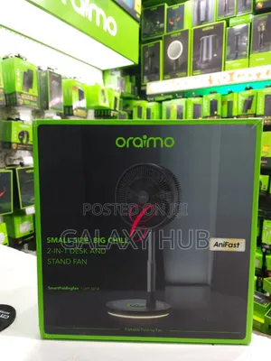 Oraimo Smart Folding Fan Opf-501a 8 Wind Speeds Fan