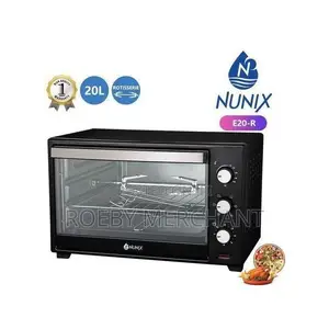 Nunix 20litres Electric Oven With Rotisserie Grill