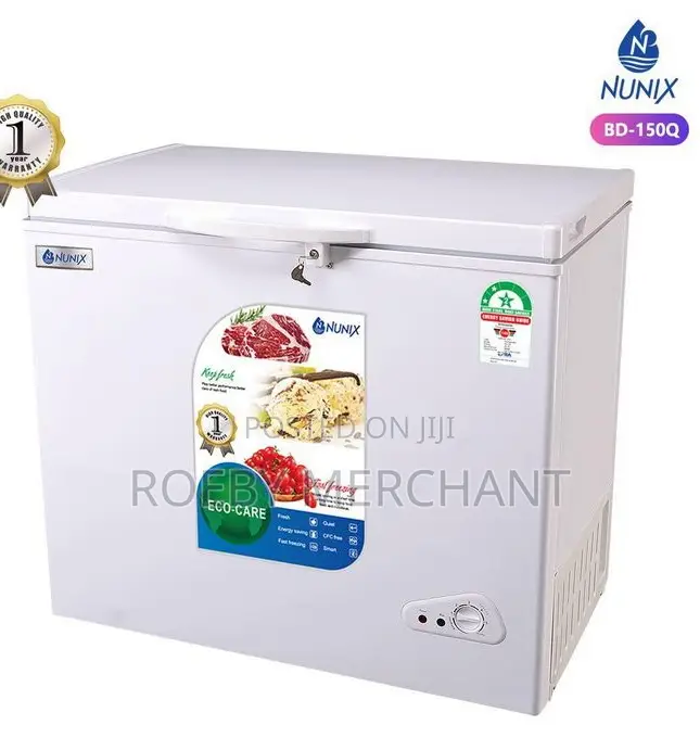 Nunix 150L Large Capacity Chest Freezer