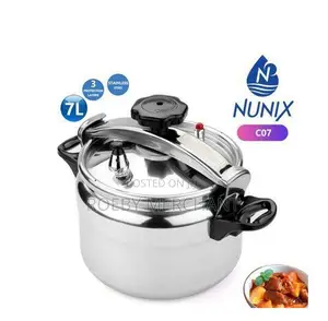 Nunix Pressure Cooker - Explosion Proof - 7 Litres