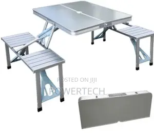 Foldable Camping Tablewith Chairs.