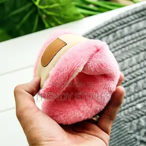Pink Fur Indoor Shoes