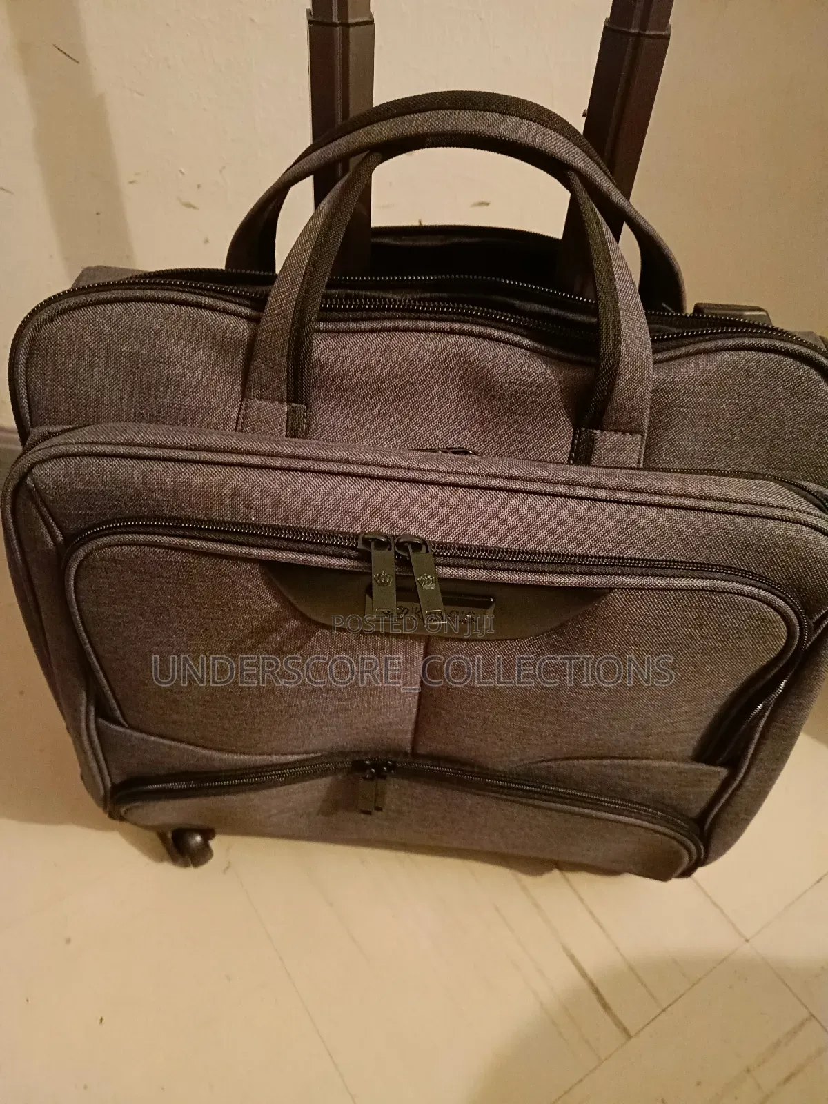 Executive Dark Grey Pilot Bag