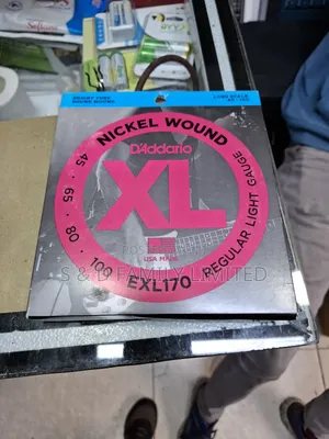 Daddario ELX170 Four String Bass Guitar Strings