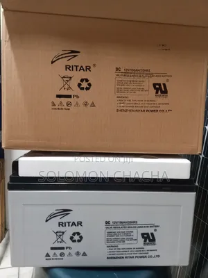 Heavy Duty Ritar 100ah 12v 20hrs Solar Battery Made Vietnam
