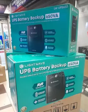 Lightwave 650VA Uninterrupted Power Supply (UPS)