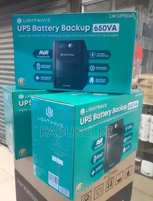 Light Wave UPS 650VA 3 Pin