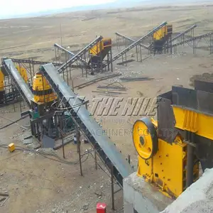 Complete Set Stone Crusher Mining Hard Ore Crushing Line