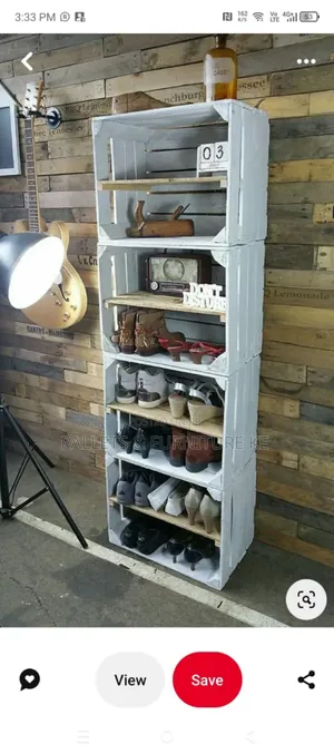 White Crate Shoe Rack /House Organizer