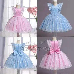 Cute Lace Star Girls Dress*