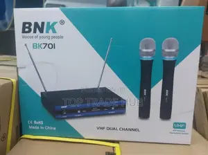 BNK VHF Wireless Dual Channel Microphone