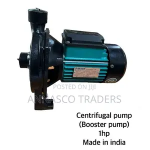 Silver Centrifugal Electric Water Booster Pump 1HP