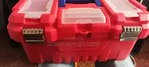 Tool Box 17 Inch Emtop Plastic Toolbox 17" Metallic Clips