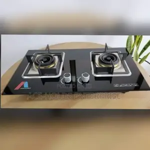 Inbuilt Cooker Hob 2 Burner Glass Top Automatic Ignition