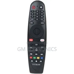 Vitron 43" Smart Android Replacement Remote.(Free Batteries)