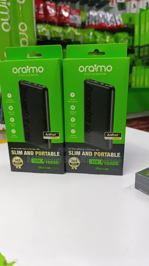 Oraimo Potable 10000mah Powerbank Slim 12W Antifast Smart