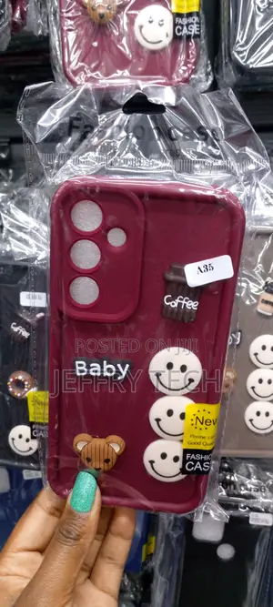 Red Cute Cartoon Case Compatible With Samsung Galaxy A35 4G