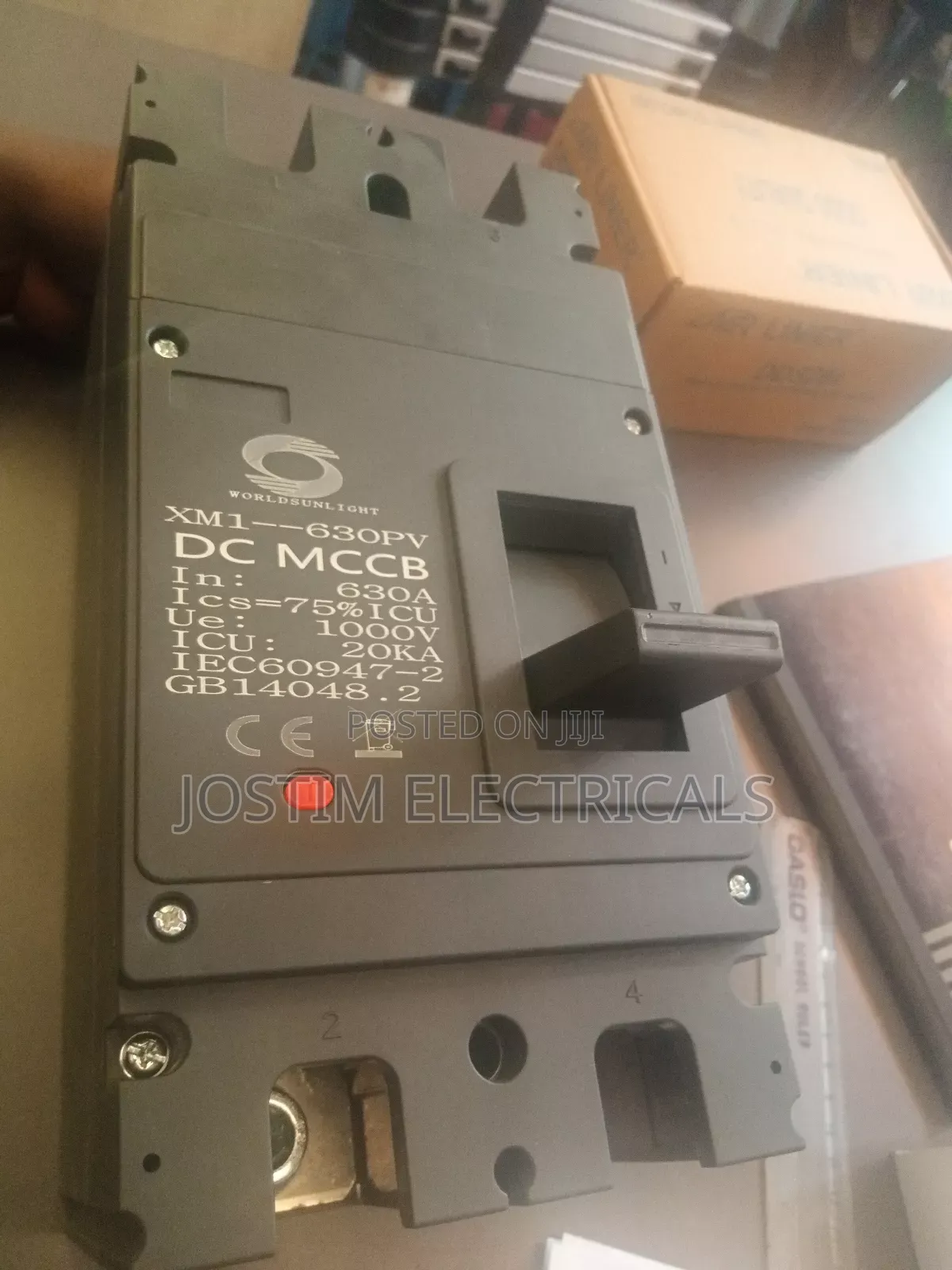 DC McCb Circuit Breaker Device 630A