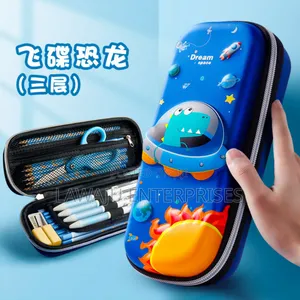 Space Cartoon Themed Pencil Pouch