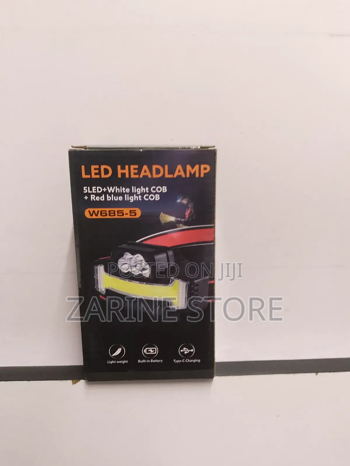 Rechargeable LED Head Torch Camping Headlights