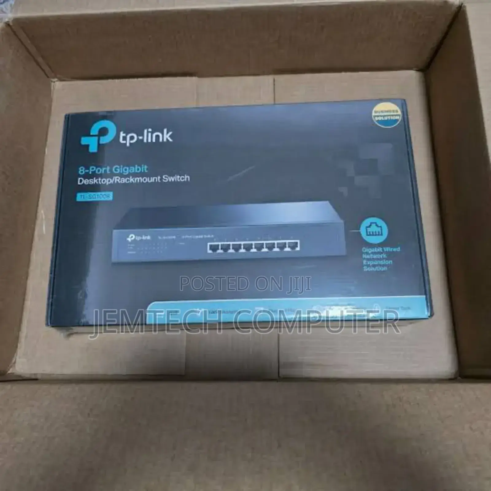 Tp-Link TL-SG1008MP 8-Port Gigabit Desktop/Rackmount Switch