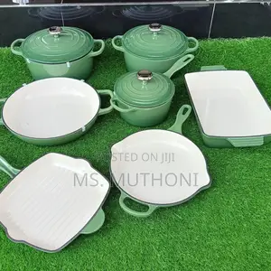 Heavy Quality Enamel Cast Iron Pots Sets