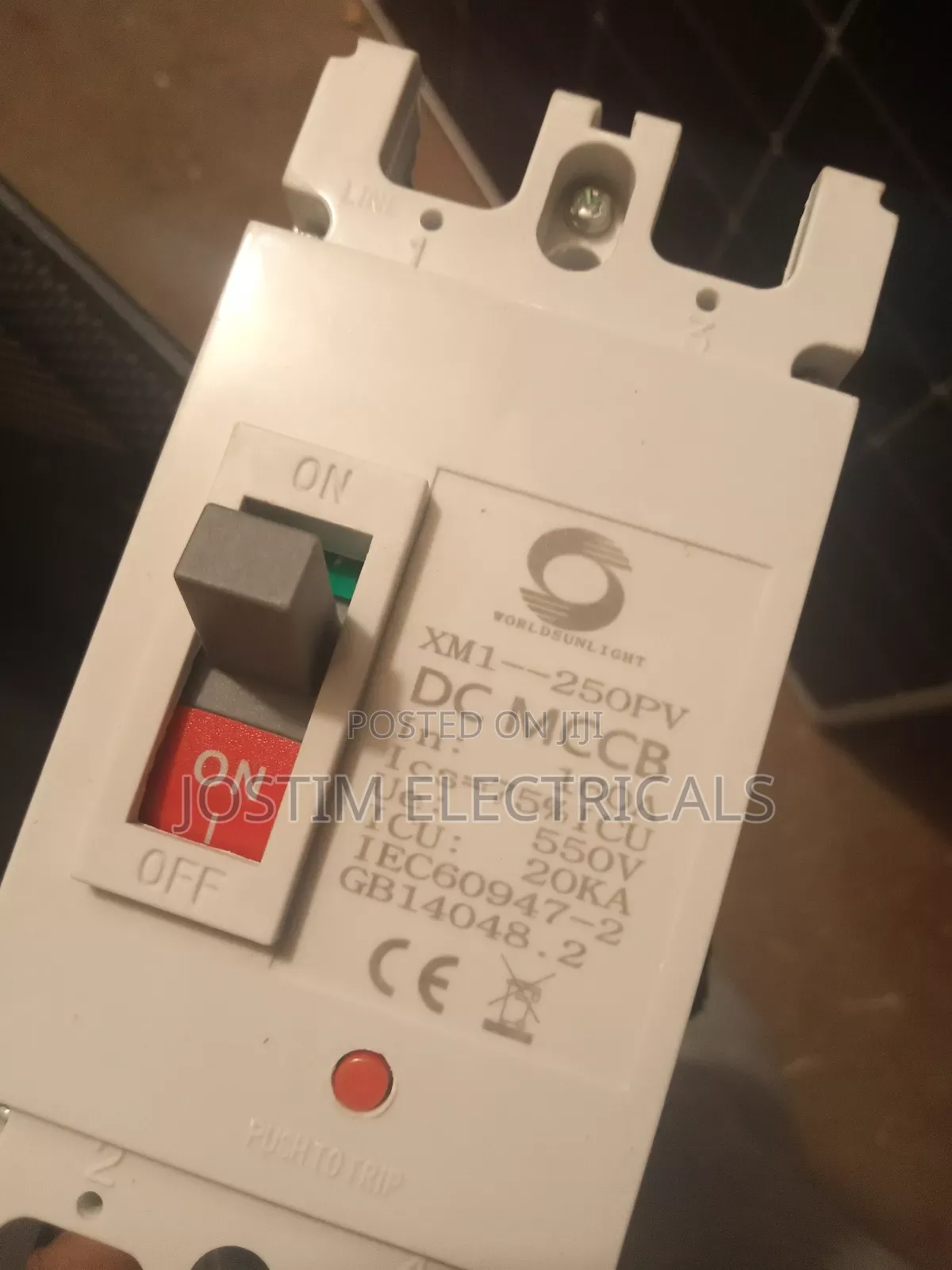Circuit Breaker McCb 2pole Solar 160A