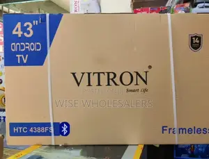 Vitron Htc4388fs - 43" Smart Android Frameless Tv - ''