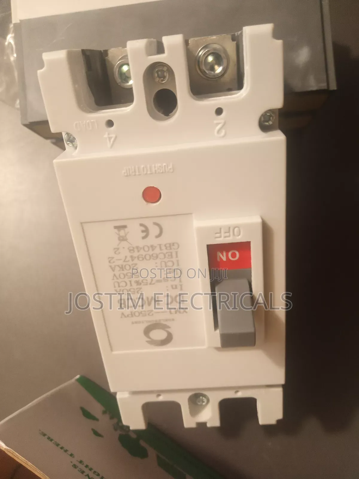 Solar System Circuit Breaker Device 2pole McCb 250A