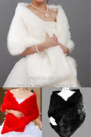 Faux Fur Shawl