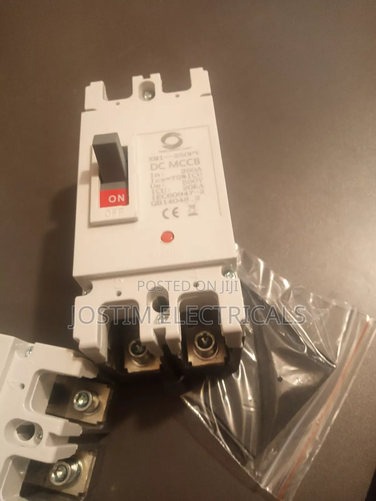 Solar Circuit Breaker McCb 2pole 550v