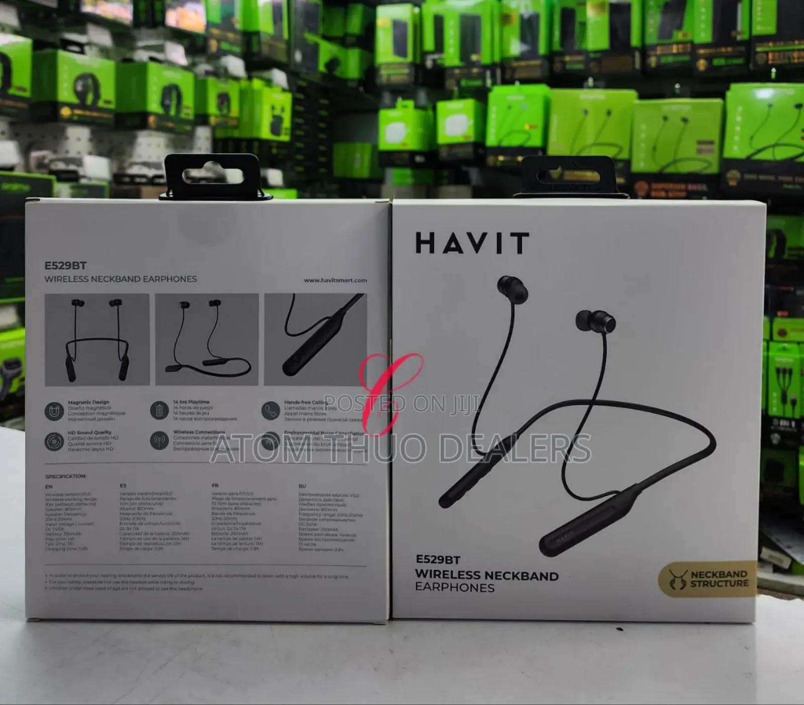 Havit E529BT Wireless Neckbands