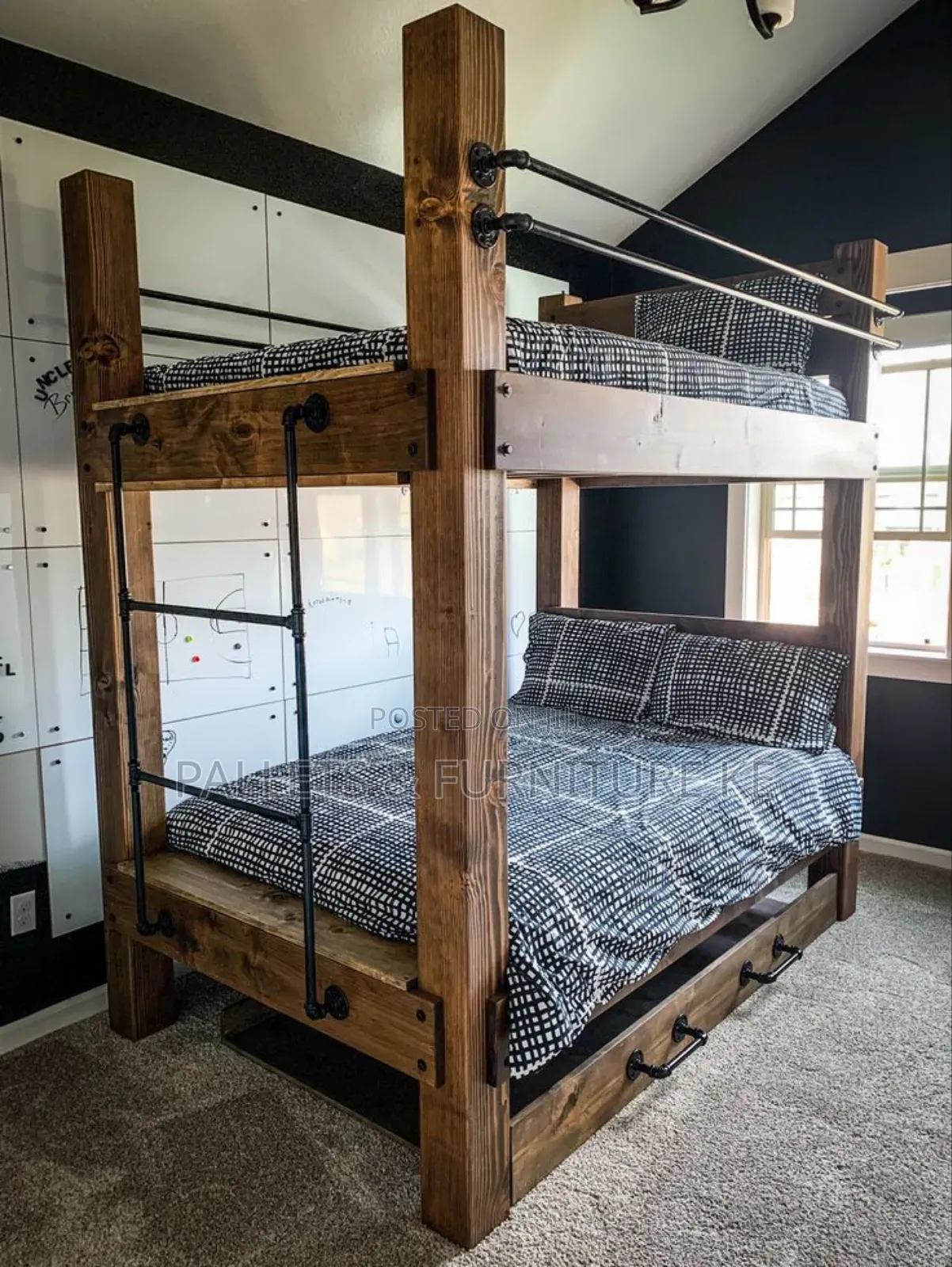 Drawer Double Decker Bed 9877