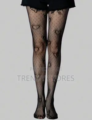 Heart Patterned Stockings