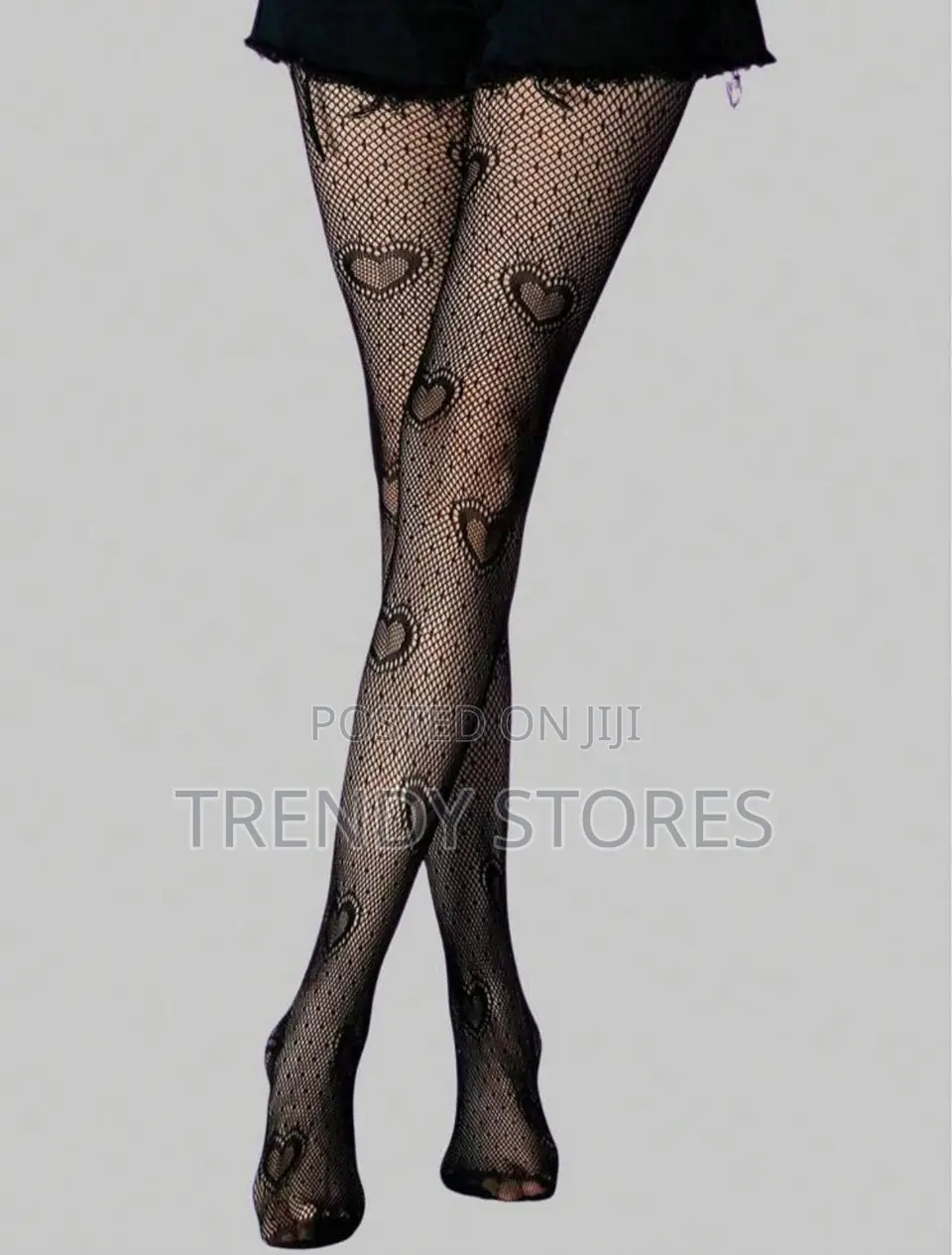 Heart Patterned Stockings