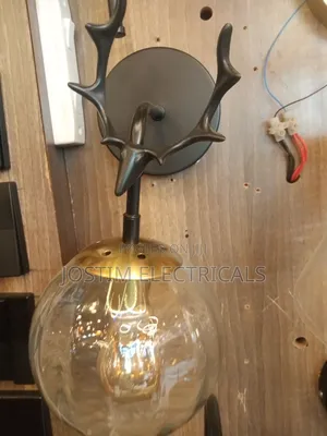 Dressing Room Loft Deer Wall Lamp Fixture