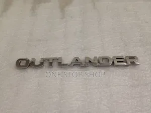 Chrome Outlander Replacement Lettering Badge