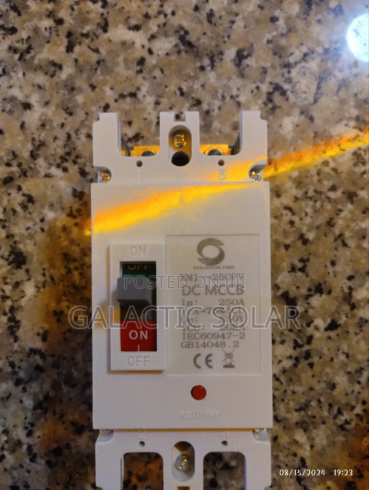 250a DC McCb 2pole