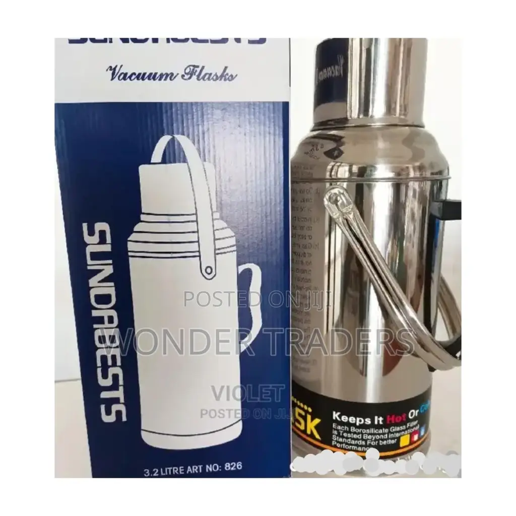 3.2ltr Steel Flask, Vaccum Flask