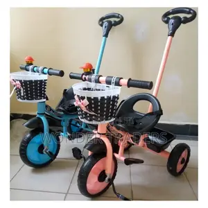 Tricycle With Pushhandle