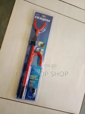 New Universal Fit Red Steering Wheel Antitheft Lock
